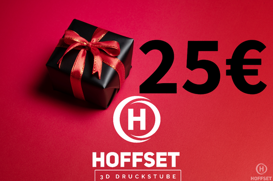 Hoffsets 3D Druckstube Geschenkgutschein